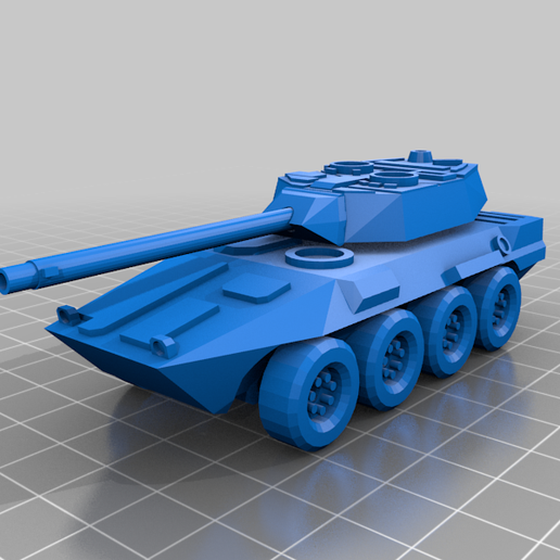 centauro blindado 8x8 vehículo juego militar modelo tanque vci vehiculos 3D print model - Mito3D