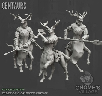 centaurs horse magic dungeon dragons pathfinder d&d dnd centaur man fairy 3d print model - Mito3D
