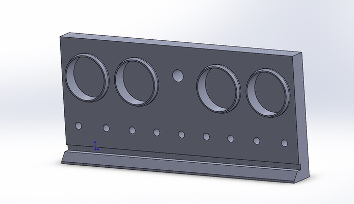 centro console jaguar type ferramentas escala modelos tamiya aoshima fujimi afinação revele 1 24 3d print model - Mito3D