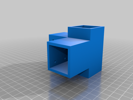 Centro suporte 3x3 perfil xyz 3d impressão 3d print model - Mito3D