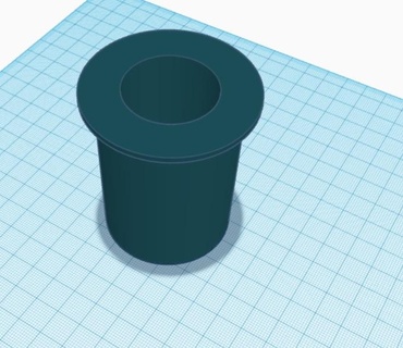centrando suporte filamento carretel lista bobina cartucho dispositivo 3d print model - Mito3D