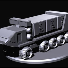 centopéia jogos robotech Stonetemplestudios 6mm 285 3d print model - Mito3D
