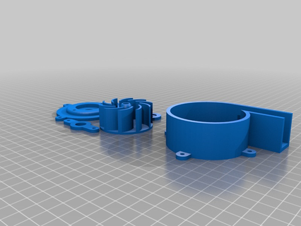 centrífugo ar bomba máquina Ferramentas fabricar fabricantes 3d print model - Mito3D