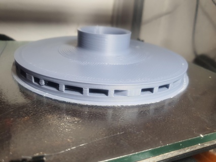 centrifuga pompa girante acqua 3d print model - Mito3D