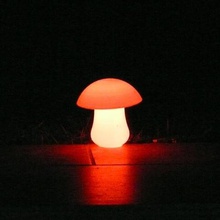 cepe luz casa la lámpara el led hongo de decoración ambiente dagocults 3d print model - Mito3D