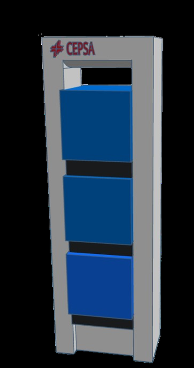cepsa tower 3d print model - Mito3D