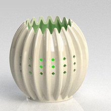ceramica illuminazione lampada 3d print model - Mito3D