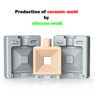 cerámico molde n1 silicona florero 3dprint maceta plantador 3d print model - Mito3D