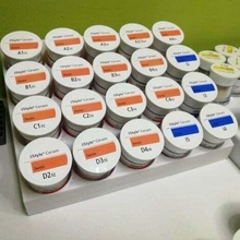 cerámico maceta soporte ivoclar ips estilo caja cerámica dental ollas polvo almacenamiento laboratorio 3d print model - Mito3D