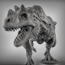 ceratosaurus dinosaurus game toy prehistoric jurassic park dungeons dragons dnd 3d print model - Mito3D