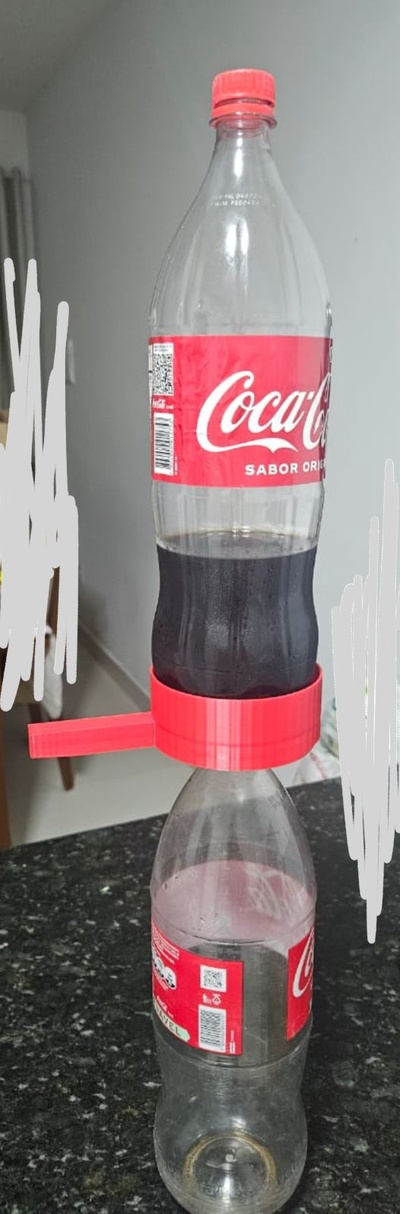 cercapet v2 botellas mascota hogar casa 3d print model - Mito3D