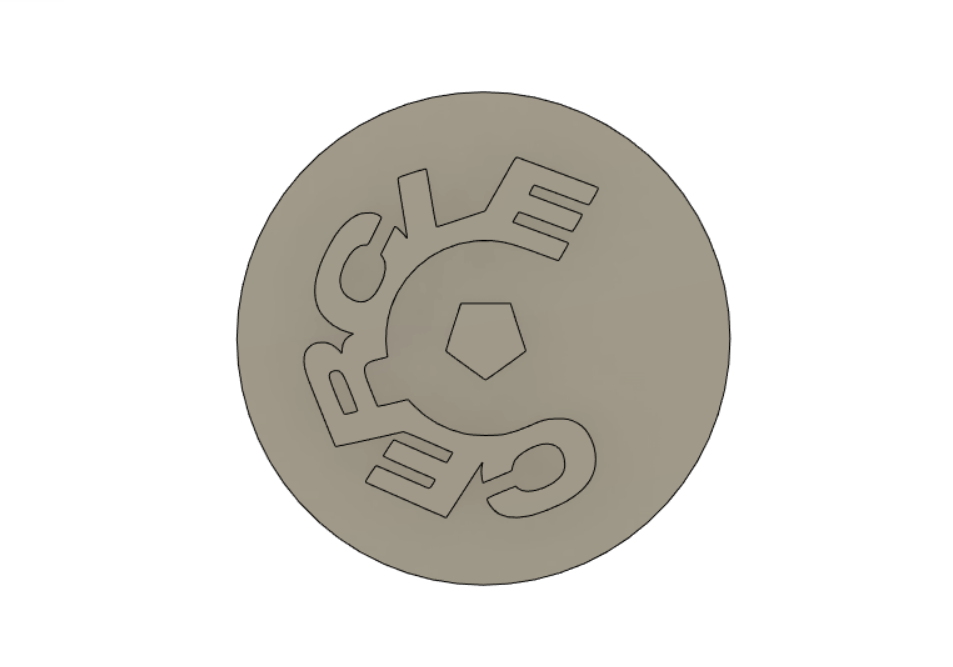 cerchio Bruges logo distintivo calcio jpl jupiler pro lega decorazione uomo grotta sport emblema Belgio agricoltori 3D print model - Mito3D