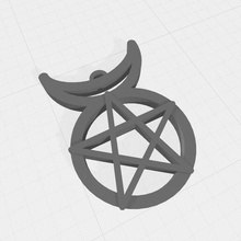 cernnunos pendant pay wicca sifting 3d print model - Mito3D