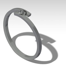 cervin anillo joyería 3d print model - Mito3D
