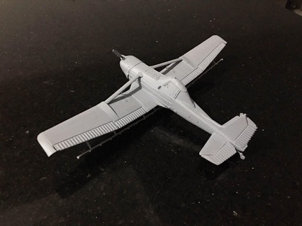 cessna 188 agwagon scala 1 48 vari passatempo aereo modello 3d print model - Mito3D