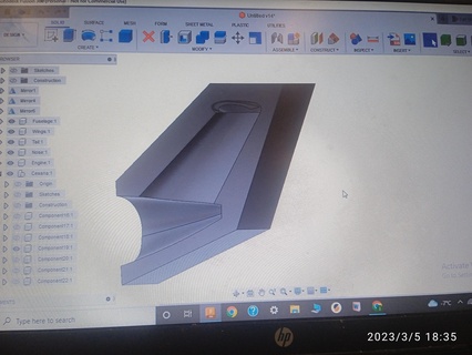cessna cj4 molde caja citación avión 3d print model - Mito3D