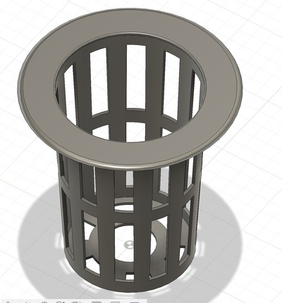 cesta coltura idroponica giardinaggio frutteto 3d print model - Mito3D