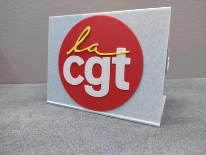 cgt logotipo registro 3d print model - Mito3D