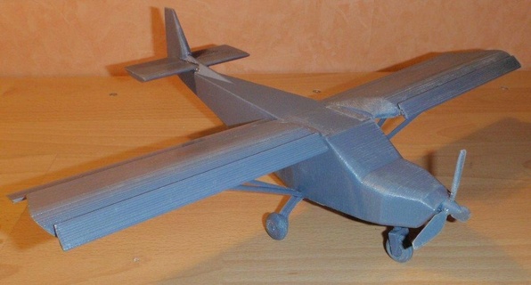 ch 701 avião aeronave veículos transporte 3d print model - Mito3D