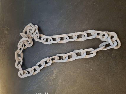 chain multiple linked objects practice training 3d print model - Mito3D