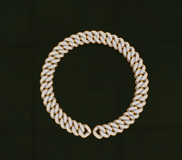 chain jewelry shackles chains 3d print model - Mito3D