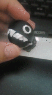 mastiga articulado chave anel mario Bross bola cadeia jogos 3d print model - Mito3D