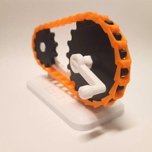 Kette Fahrt Schreibtisch Spielzeug Gadget Getriebe mechanisch 3d print model - Mito3D
