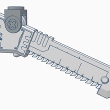 espada jogos mech brinquedo martelo guerra tabela miniatura suporte decoração 40k 3d print model - Mito3D