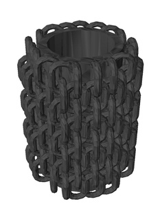 chain vase home decor 3d print model - Mito3D