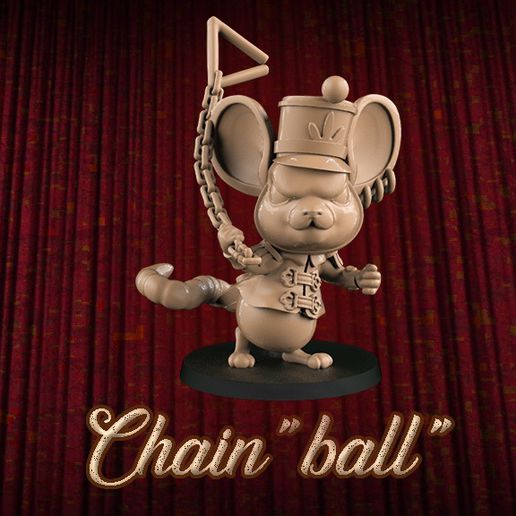 chainball 3D print model - Mito3D