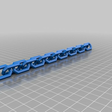 chaine einfach 15 angepasst 3d print model - Mito3D