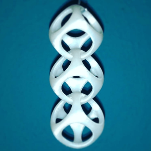 zincirleme küpleri çeşitli zincirli küp fantezi işe yaramaz 3D print model - Mito3D