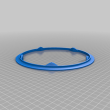 chainring guard customizable bicycle sport outdoors 3d print model - Mito3D