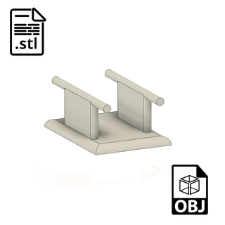 Catene organizzatore oragnizer scatola i fratelli stampa print in place strutturato catene 3d print model - Mito3D