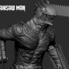chainsaw man demon form 3d print model - Mito3D