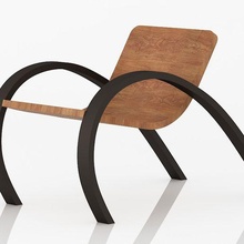 chair 1003 3d model mimari mobilya Odun oda oturma yeri iç orman masa 3dsmax autocad eskiz gergedan dekorasyon minber doğa ahşap 3d print model - Mito3D