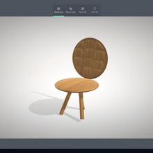 chair home office 3d print model - Mito3D
