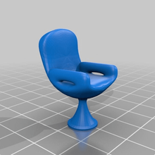 sandalye ev model mobilya 3d print model - Mito3D