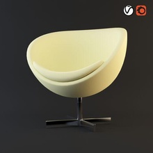 silla mueble sofá Sillón aparato tela interior dignarse madera cuero blanco rojo 3d print model - Mito3D