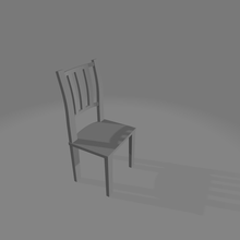 chair 3d print model - Mito3D