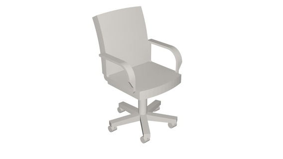 chair Game office furniture interior 3d model game ready table 3d print model - Mito3D