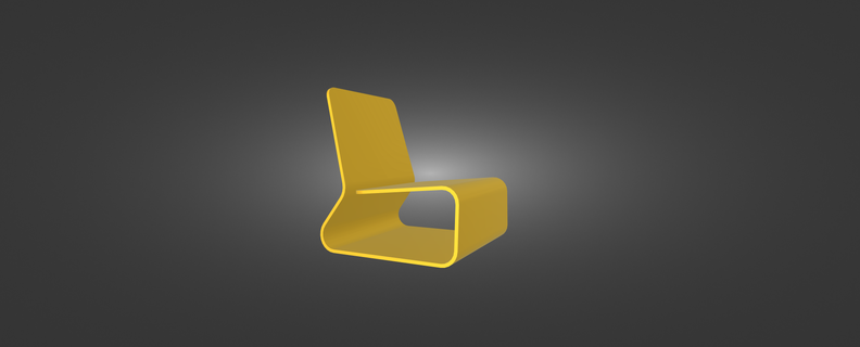 chair home modern 3d print model - Mito3D