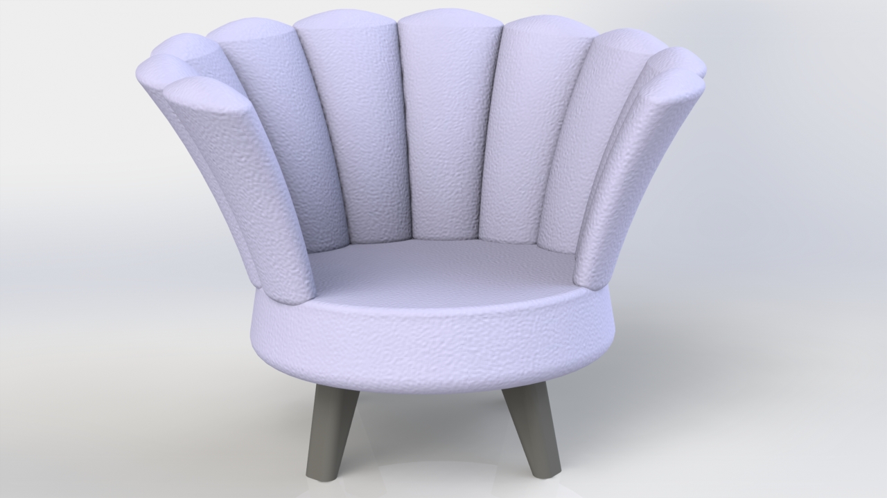 sedia domestico 3D print model - Mito3D