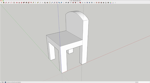 cadeira mobília conforto 3d print model - Mito3D