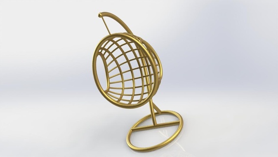 chair household 3d print model - Mito3D