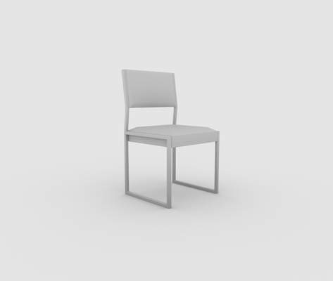 silla mueble hogar casa interior sencillo moderno 3d print model - Mito3D