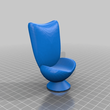 sandalye ev model mobilya 3d print model - Mito3D