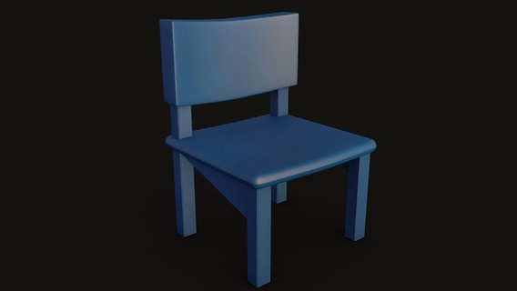 cadeira cadeira cadeiras mobília mini modelos dioramas jantar 3d print model - Mito3D