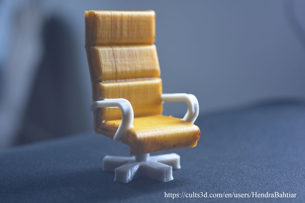 chair 02 - scale 1 25 3d print model - Mito3D