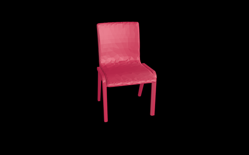 chaise 4 modèle miniature meubles 3d print model - Mito3D